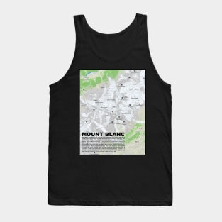 Mont Blanc Majesty: Alpine Apex Tank Top